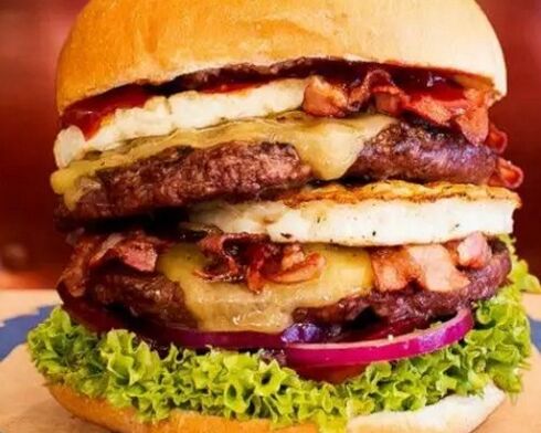 хамбургер како нездрава храна за потенција