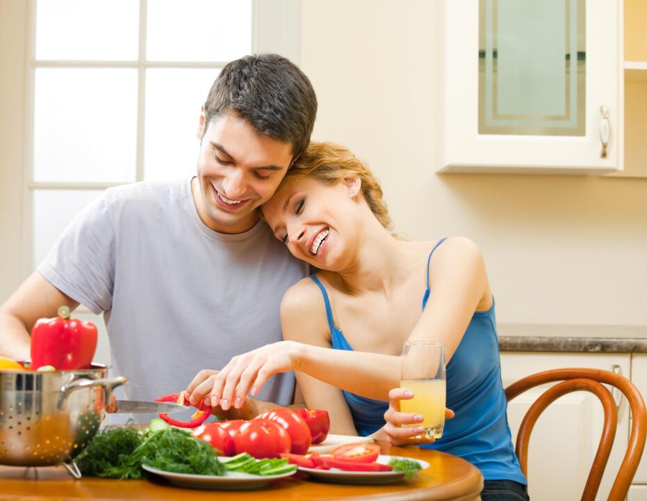 Здравата исхрана ќе му помогне на мажот да ја зголеми својата потенција